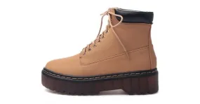 Khaki Combat Boots