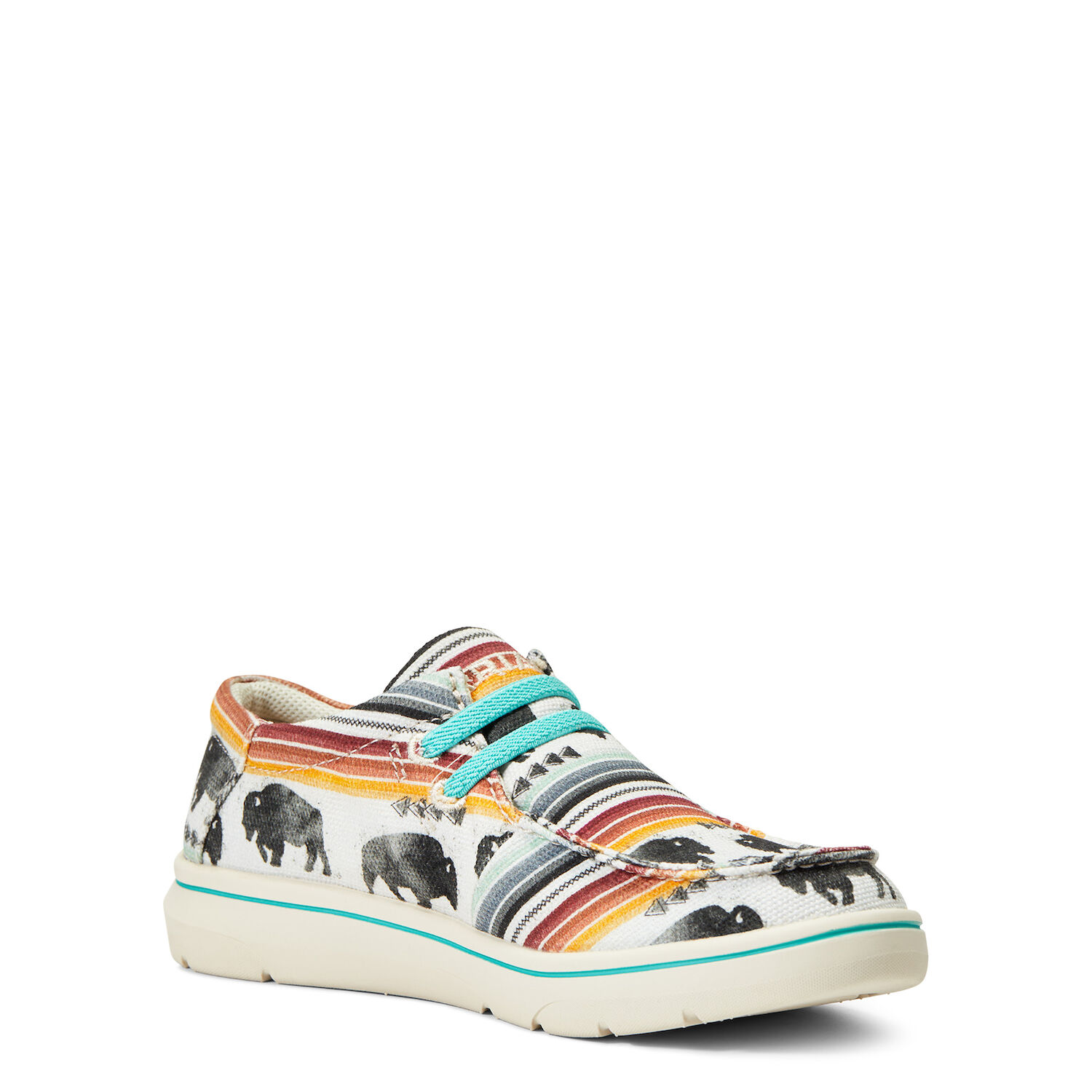 Kid's Hilo Casual Shoe in Buffalo Print