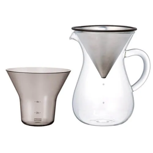 Kinto Stainless Steel Slow Coffee Set