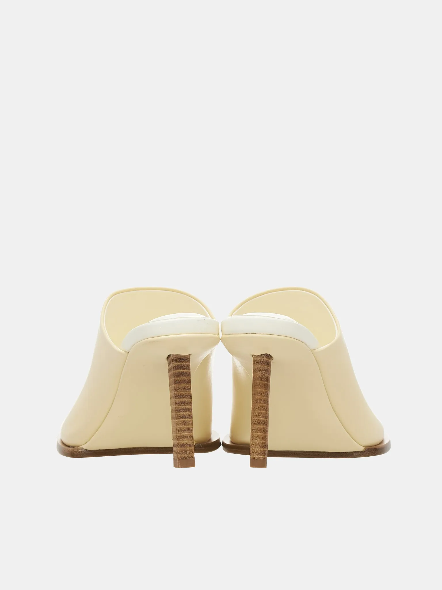 Les Mules Rond Carré (231FO047-3073-110-OFFWHITE)