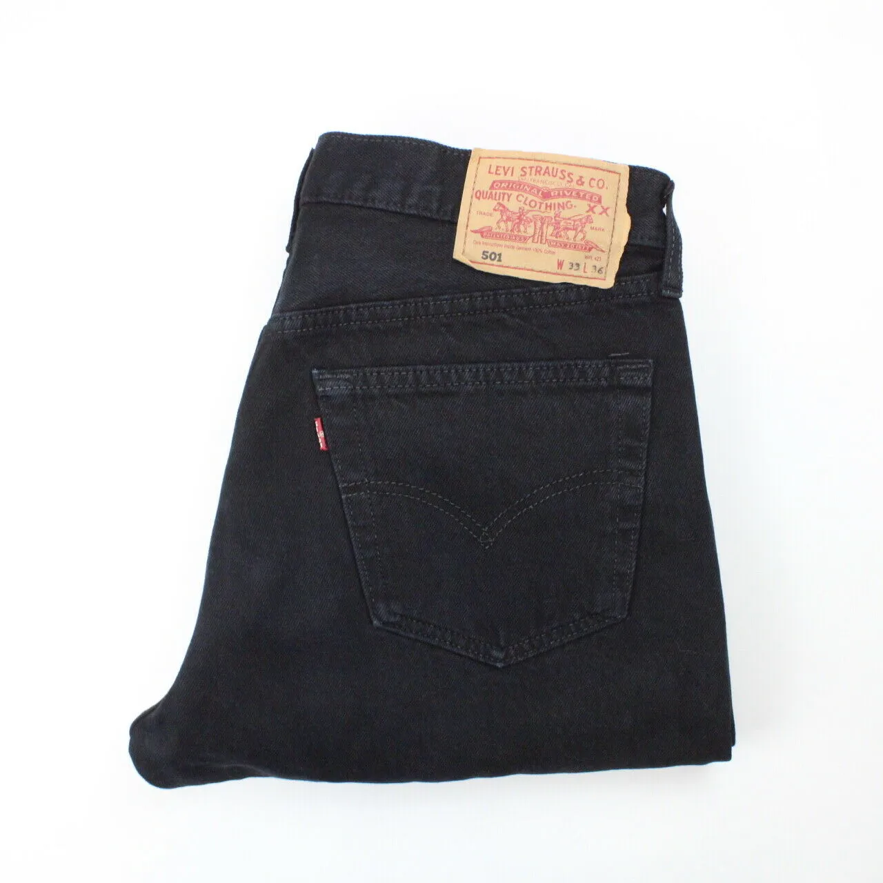 LEVIS 501 Jeans Black | W33 L34