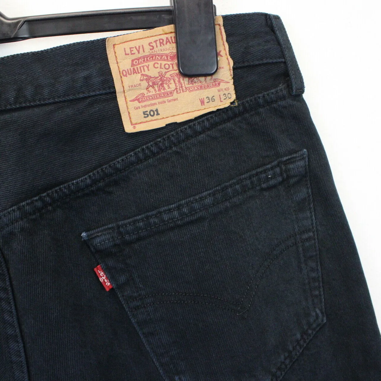 LEVIS 501 Jeans Black | W36 L28