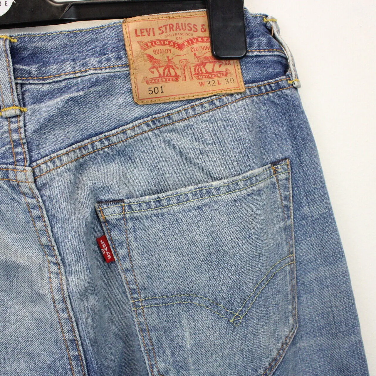 LEVIS 501 Jeans Light Blue | W32 L30