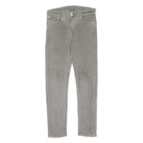 LEVI'S 510 Jeans Mens Grey Slim Skinny W31 L32