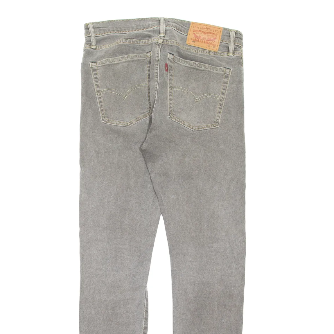 LEVI'S 510 Jeans Mens Grey Slim Skinny W31 L32