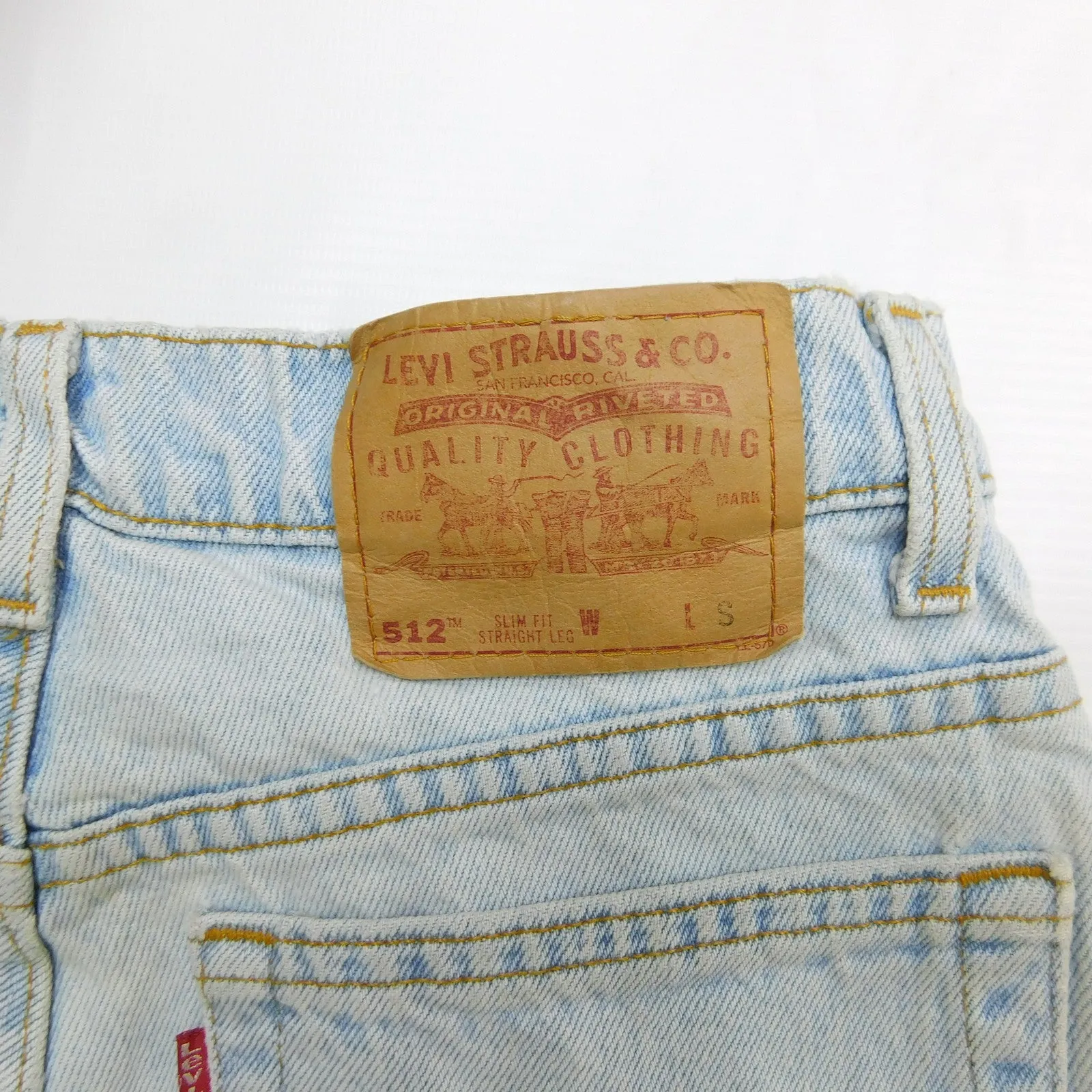 Levi's 512 Light Blue Jeans