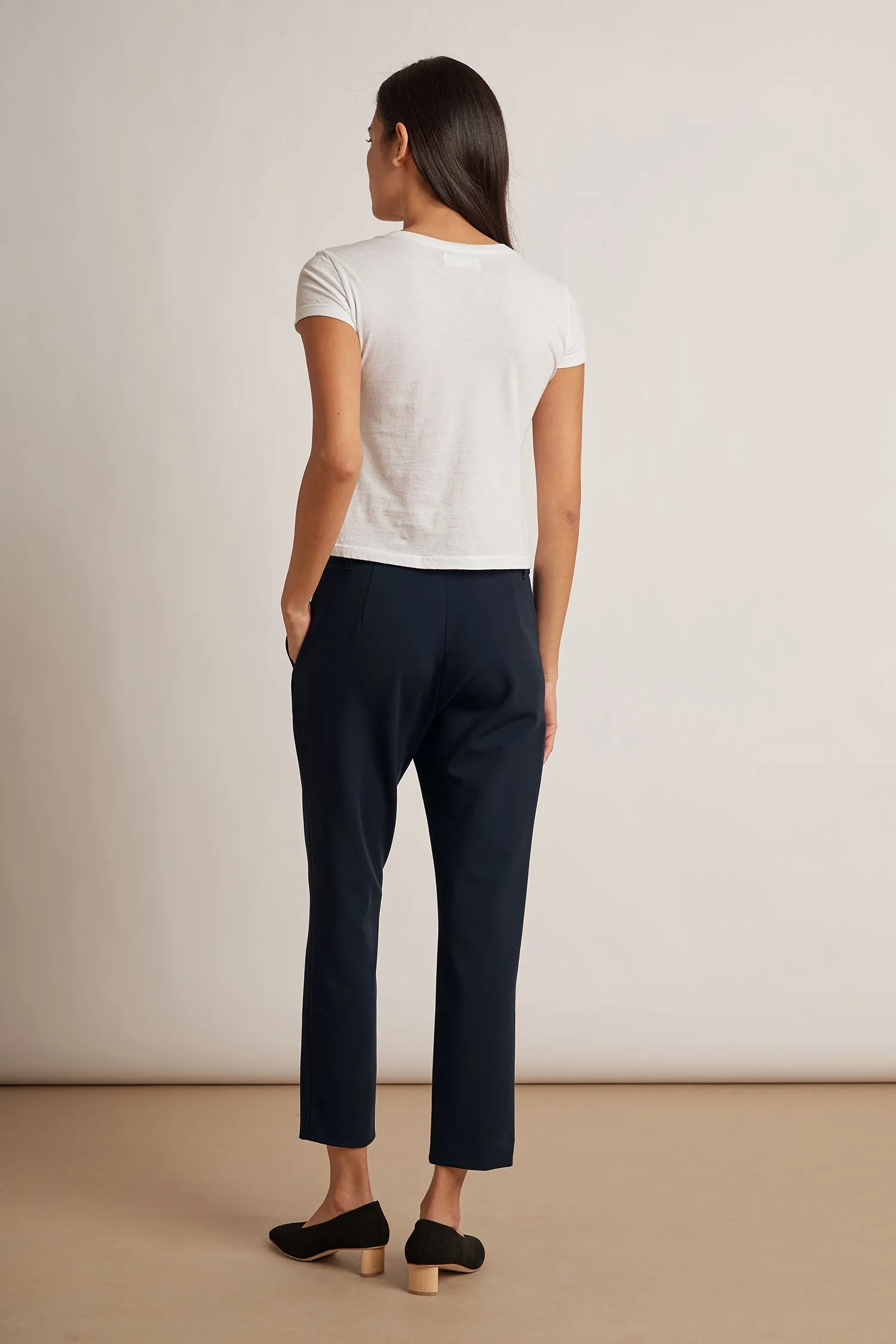 LISA BRENLEY TROUSERS IN NAVY