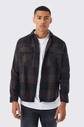 Longsleeve Regular Flannel Shirt Jacket