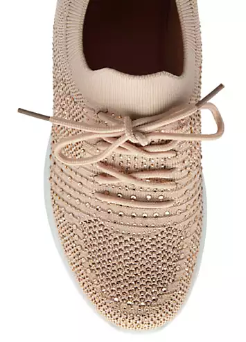 Lotus Pink Robuck Trainers | Grattan