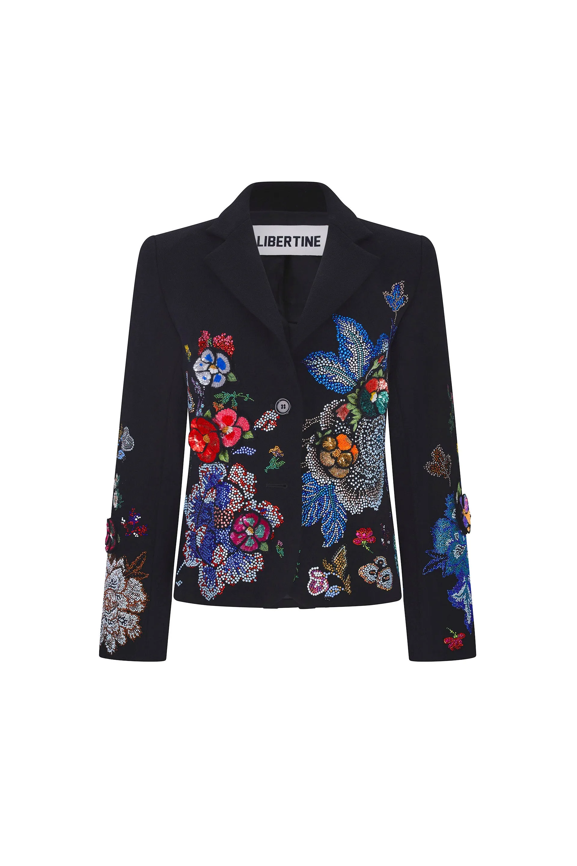 'LUXE BOUQUET' L/S SHORT JACKET