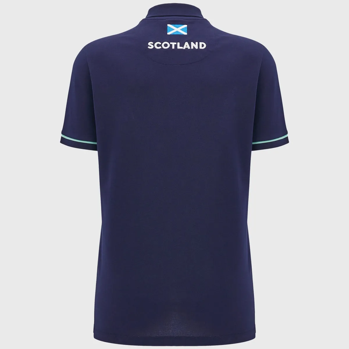 Macron Scotland Rugby Women's Polo Shirt Navy