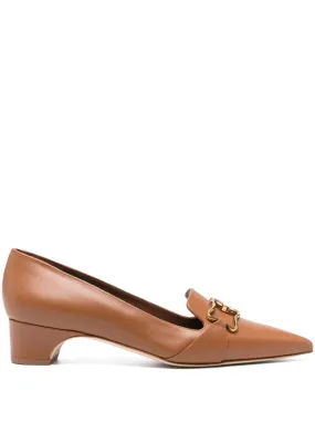 Manolo Blahnik 30mm Phobepla pumps - Brown