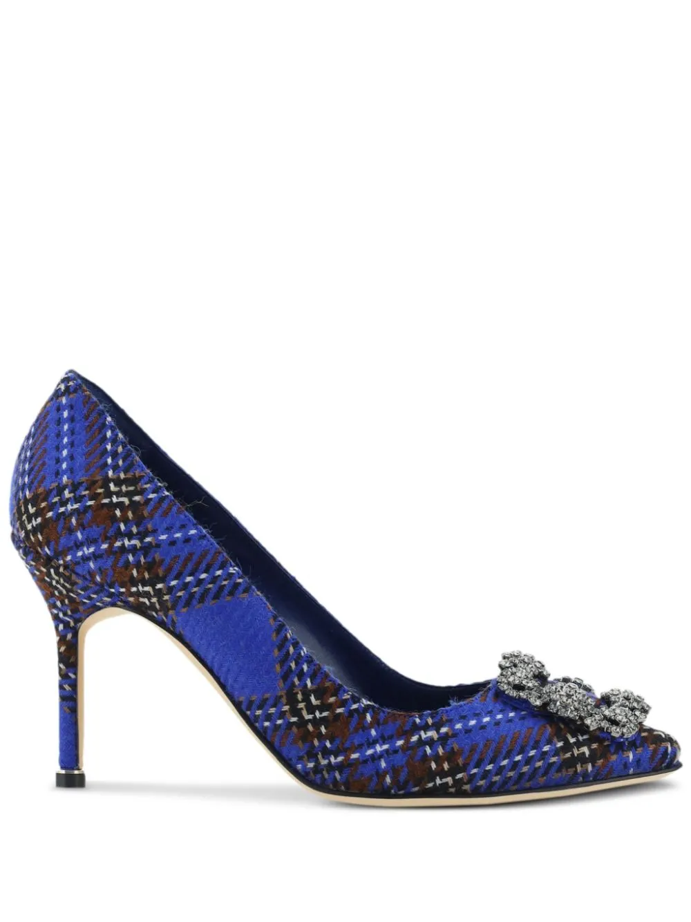 Manolo Blahnik 90mm Hangisi pumps - Blue