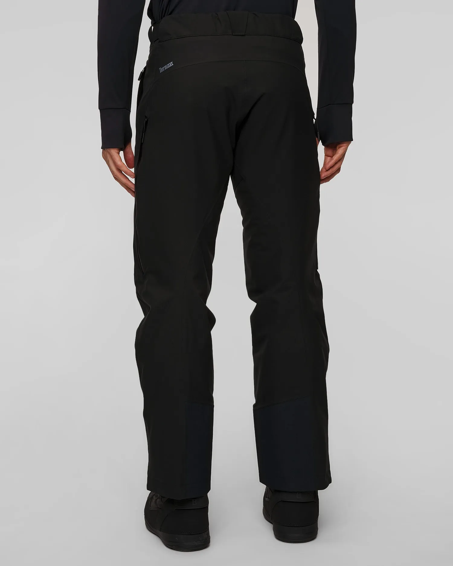 Men's insulated ski trousers Descente Light DWMYGD90-blk