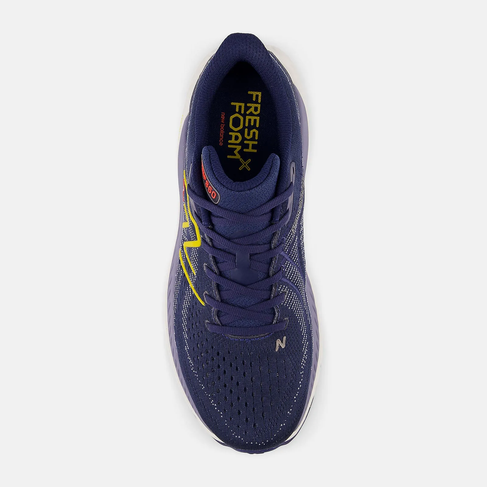  Men's 860 Nb Navy with Ginger Lemon and Neo Flame V13  