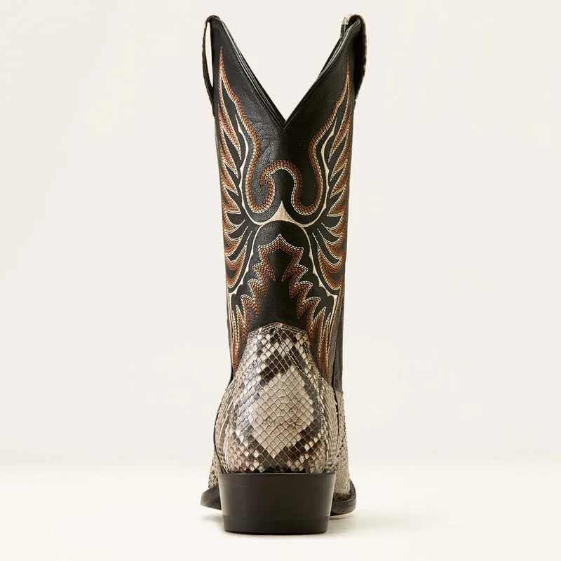 Ariat Men's Python Black Cowboy Boots