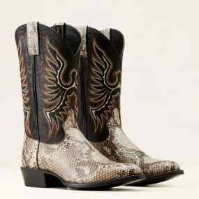 Ariat Men's Python Black Cowboy Boots