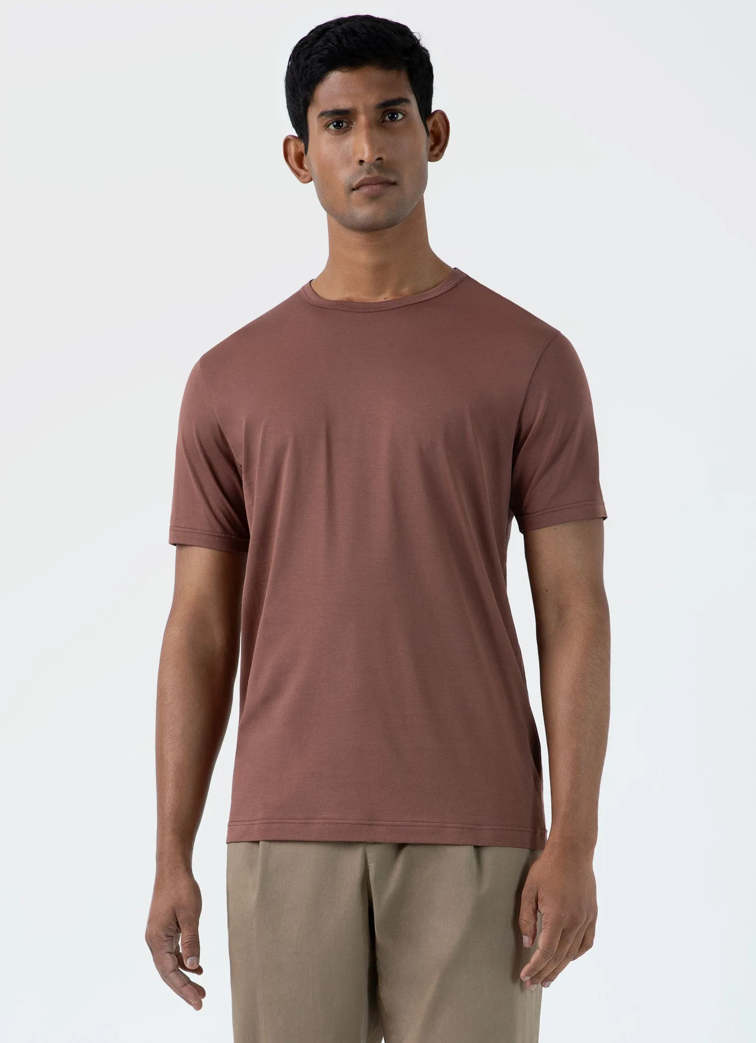 Men's Brown Classic T-shirt