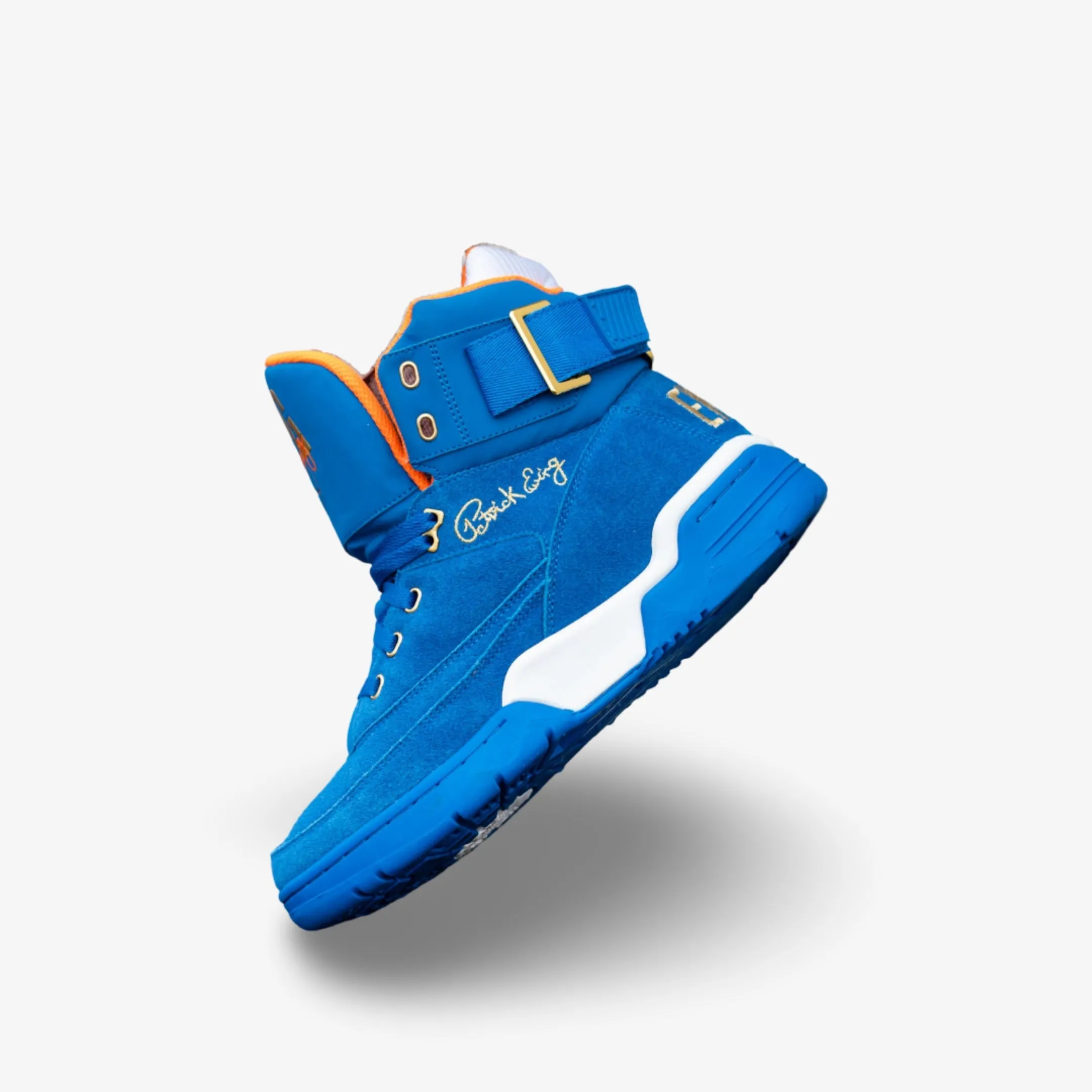 (Men's) Ewing Athletics 33 Hi '10th Anniversary' Blue / Orange 1BM02105-439