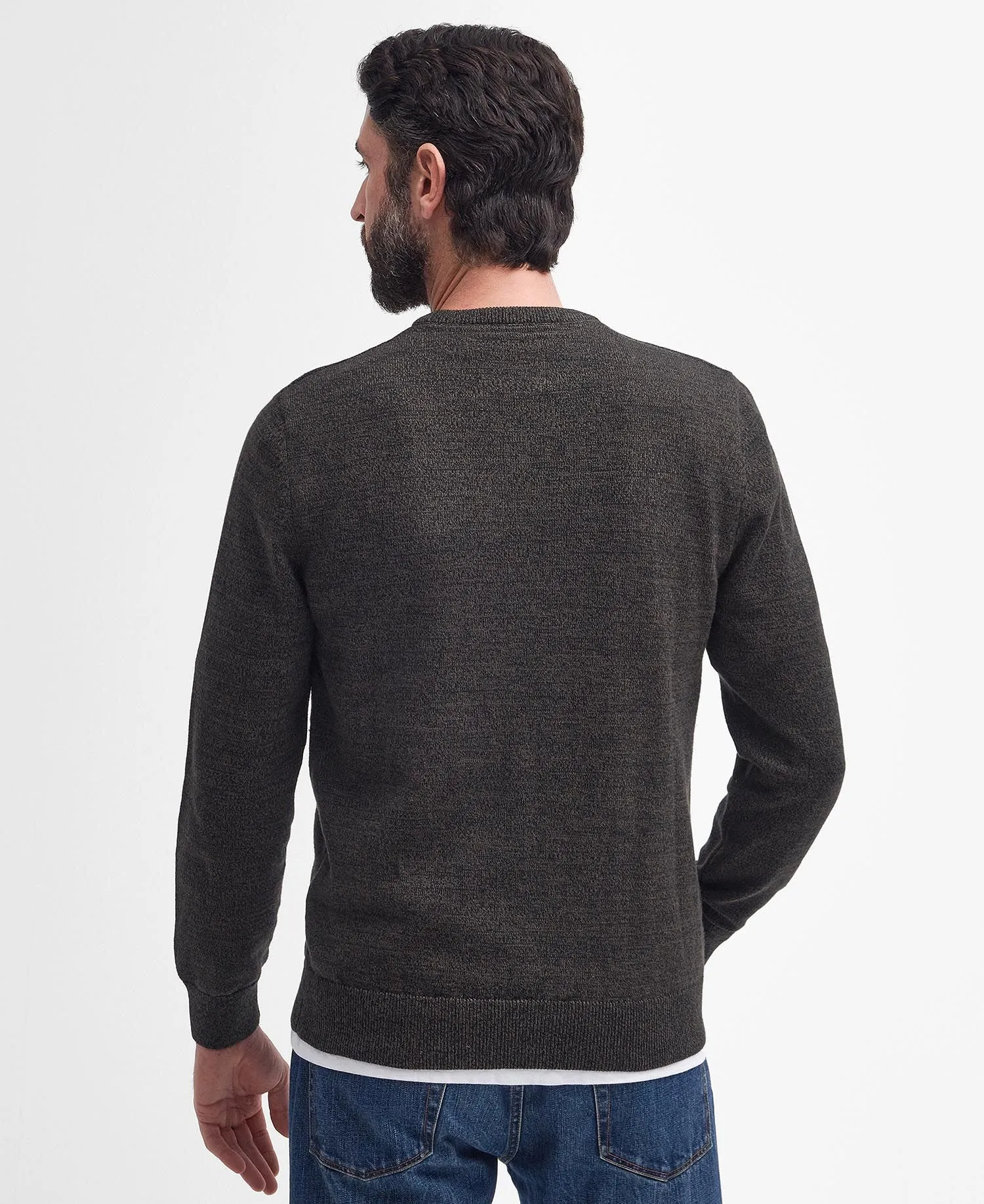 Men's Firle Crew Neck Sweatshirt Olive