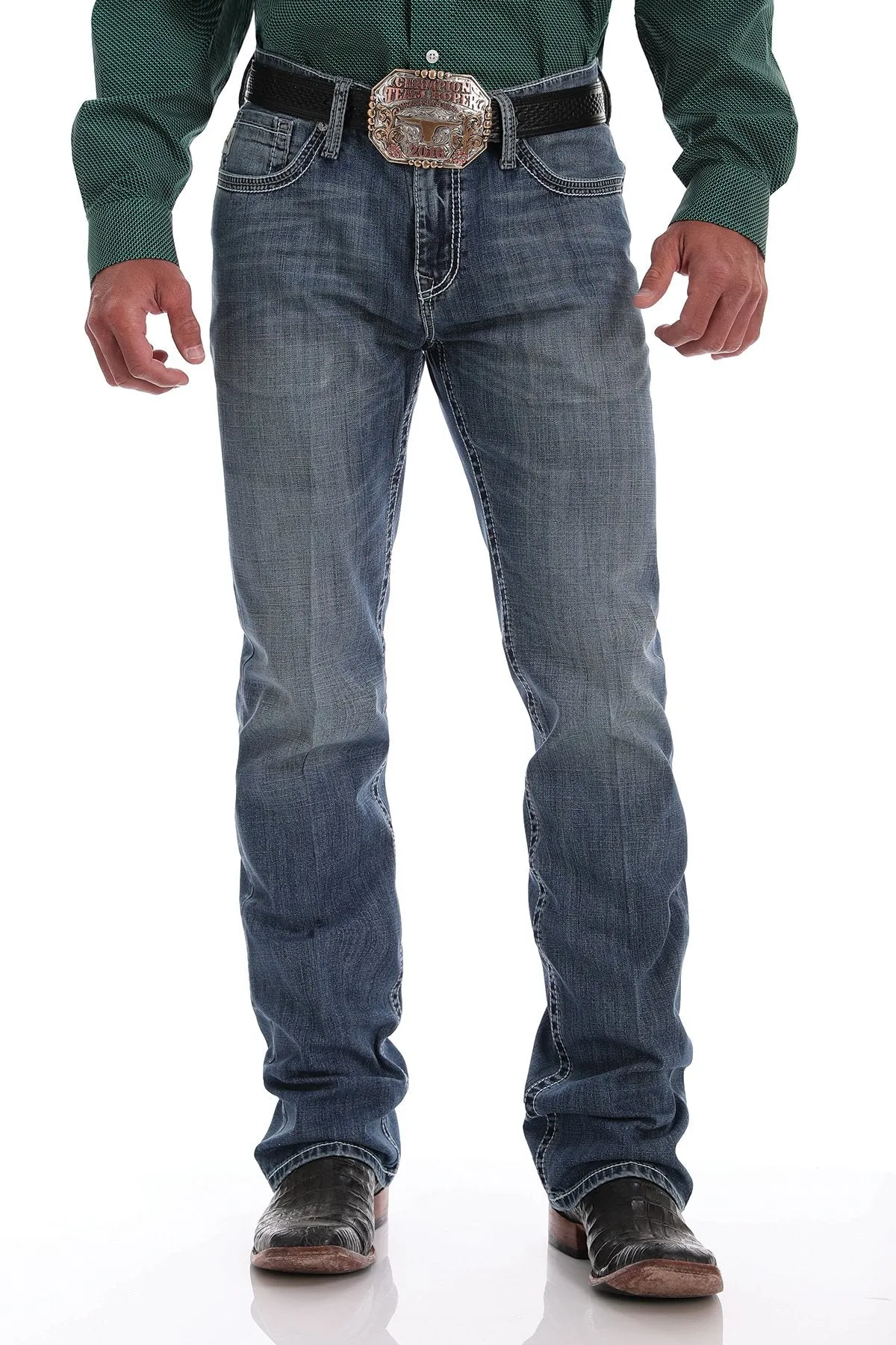 MEN'S SLIM FIT IAN JEANS - MEDIUM STONEWASH