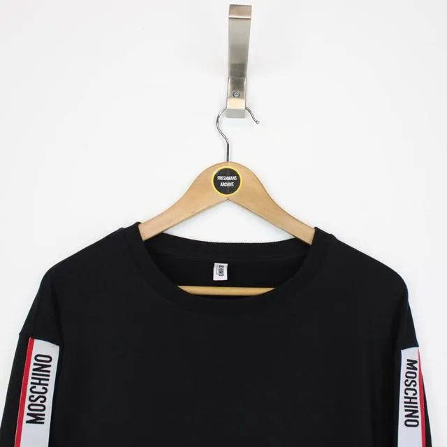 Moschino Underwear Tape Logo Arm Sweatshirt Large