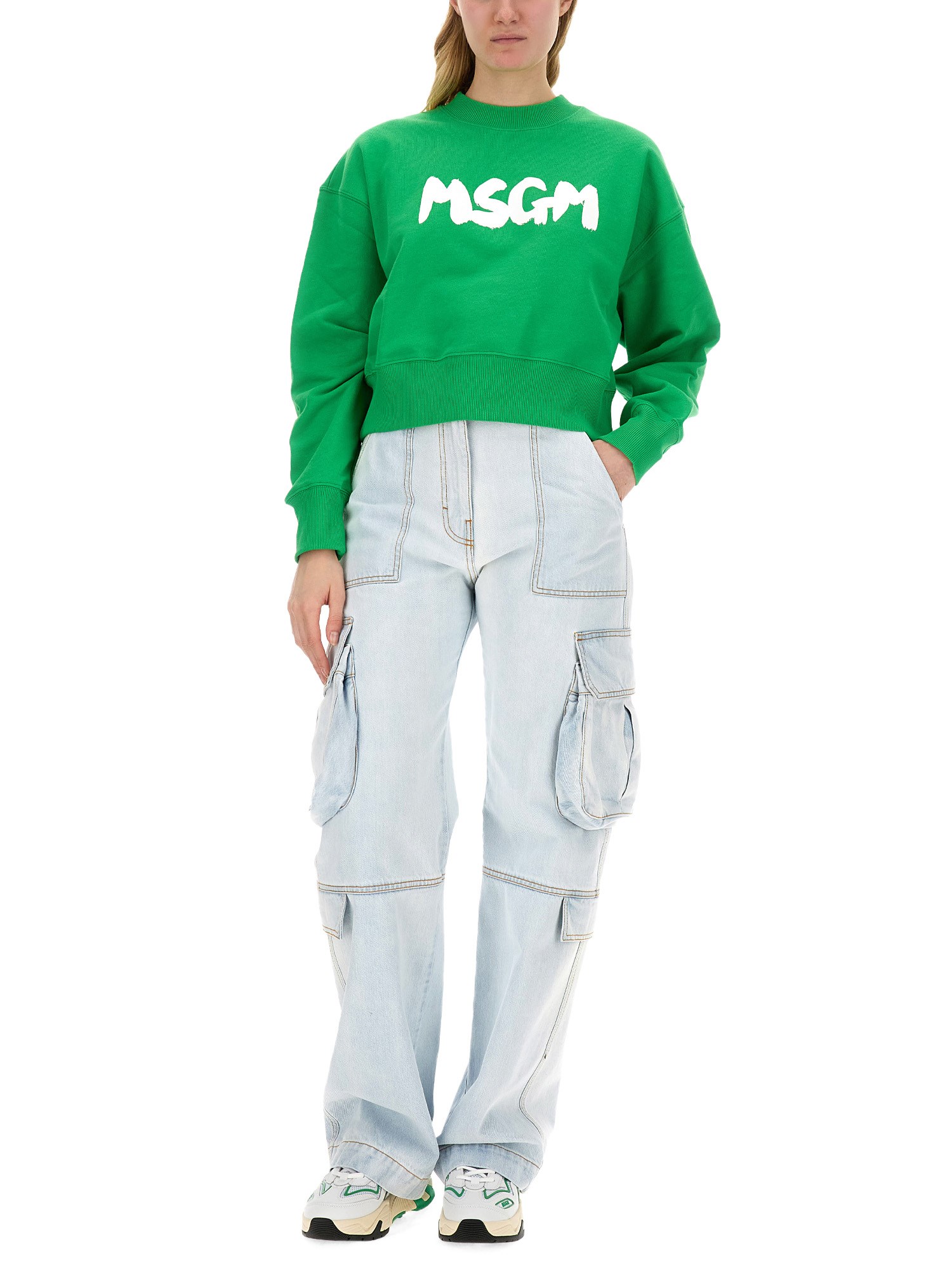 MSGM Logo Sweatshirt for Men Women