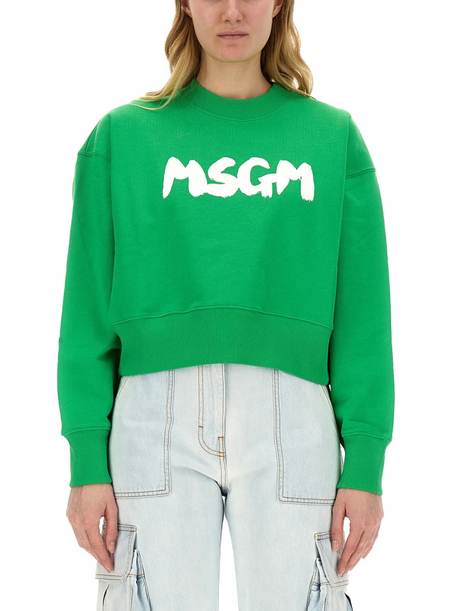 MSGM Logo Sweatshirt for Men Women