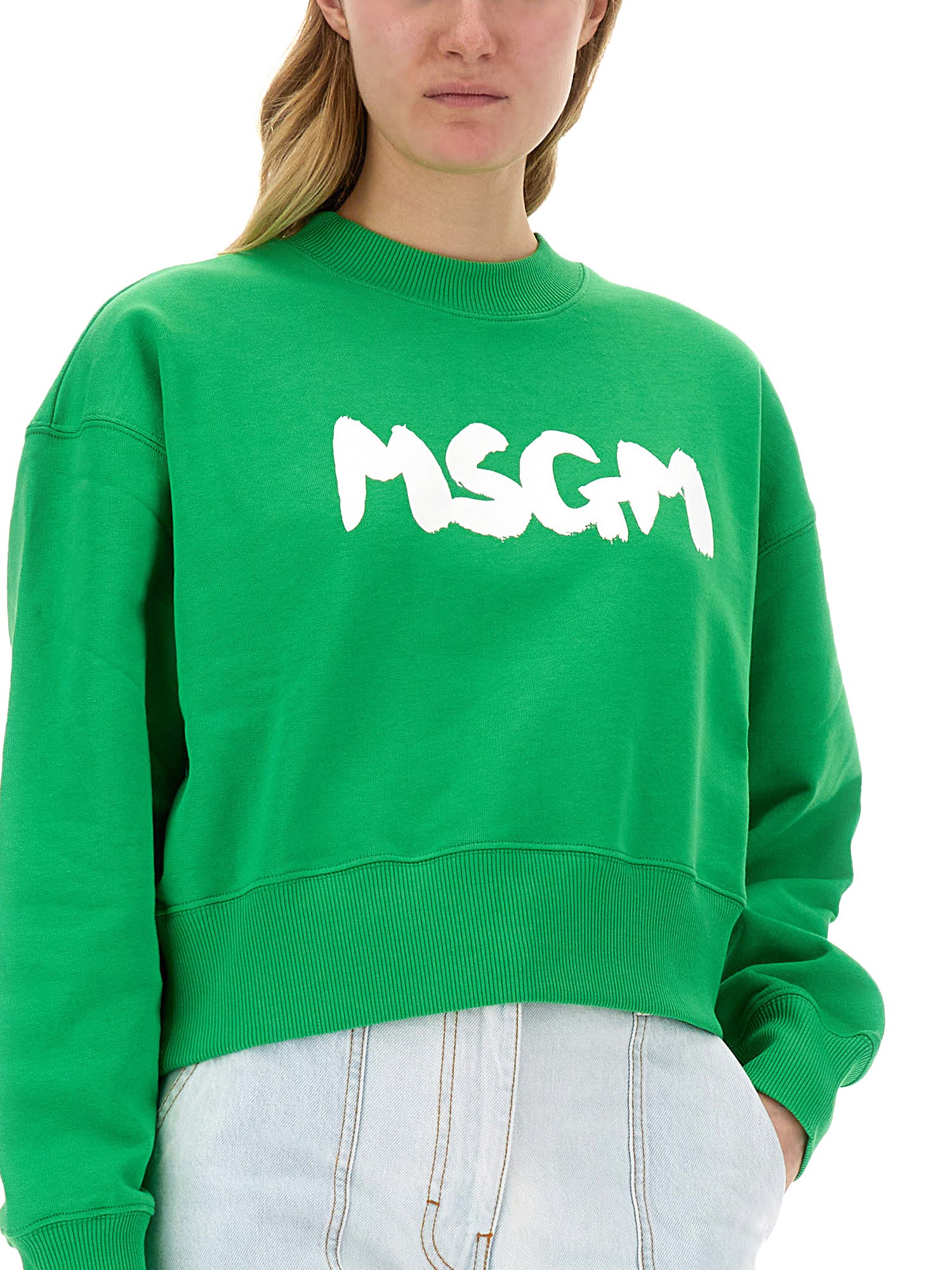 MSGM Logo Sweatshirt for Men Women