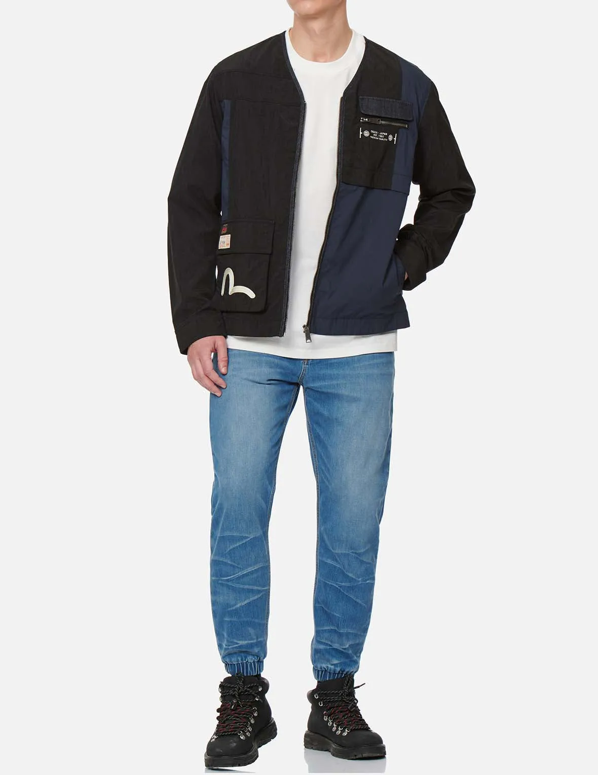 Multi-Pocket Hybrid Liner Jacket