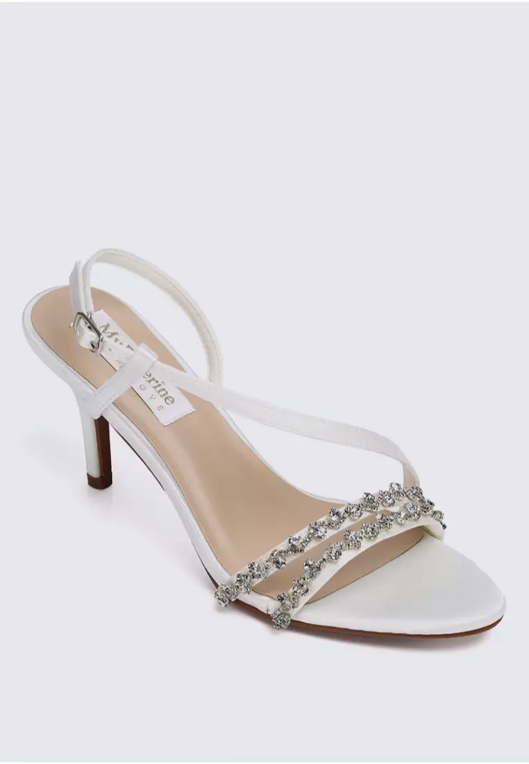 My Ballerine My Ballerine Angeline Comfy Heels In Ivory