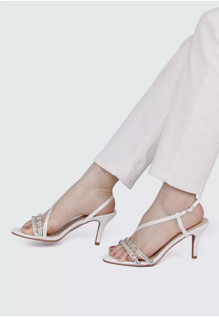 My Ballerine My Ballerine Angeline Comfy Heels In Ivory