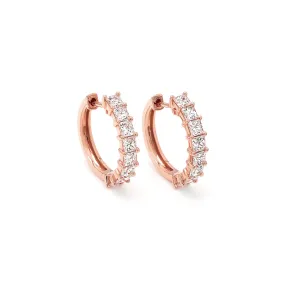 My Girl Diamond Hoop Earrings