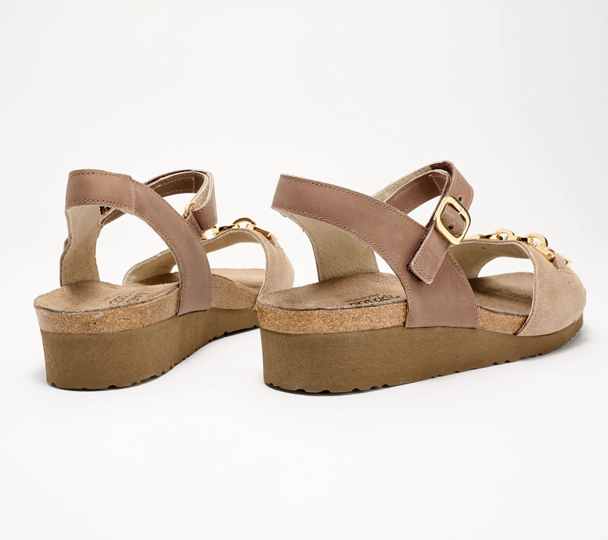 Naot Aubrey Leather Wedges