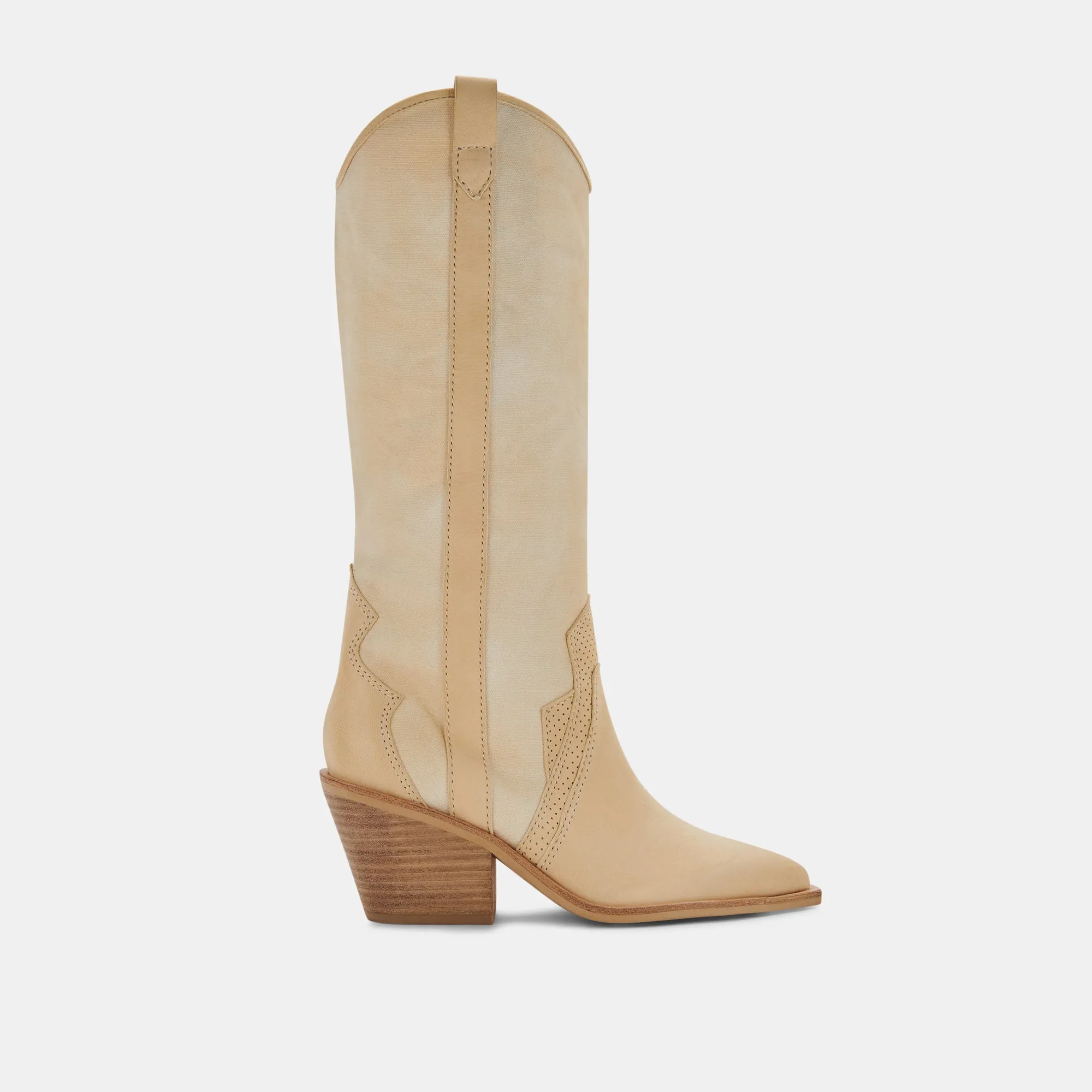 NAVENE BOOTS VANILLA NUBUCK