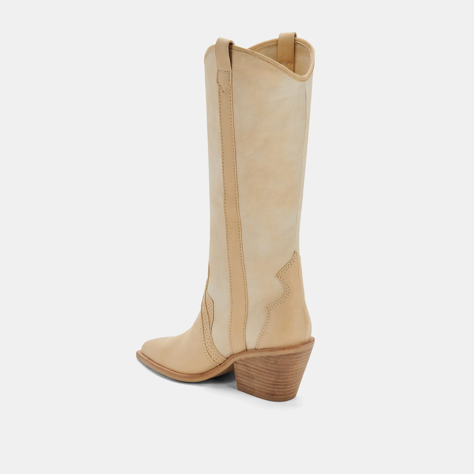 NAVENE BOOTS VANILLA NUBUCK