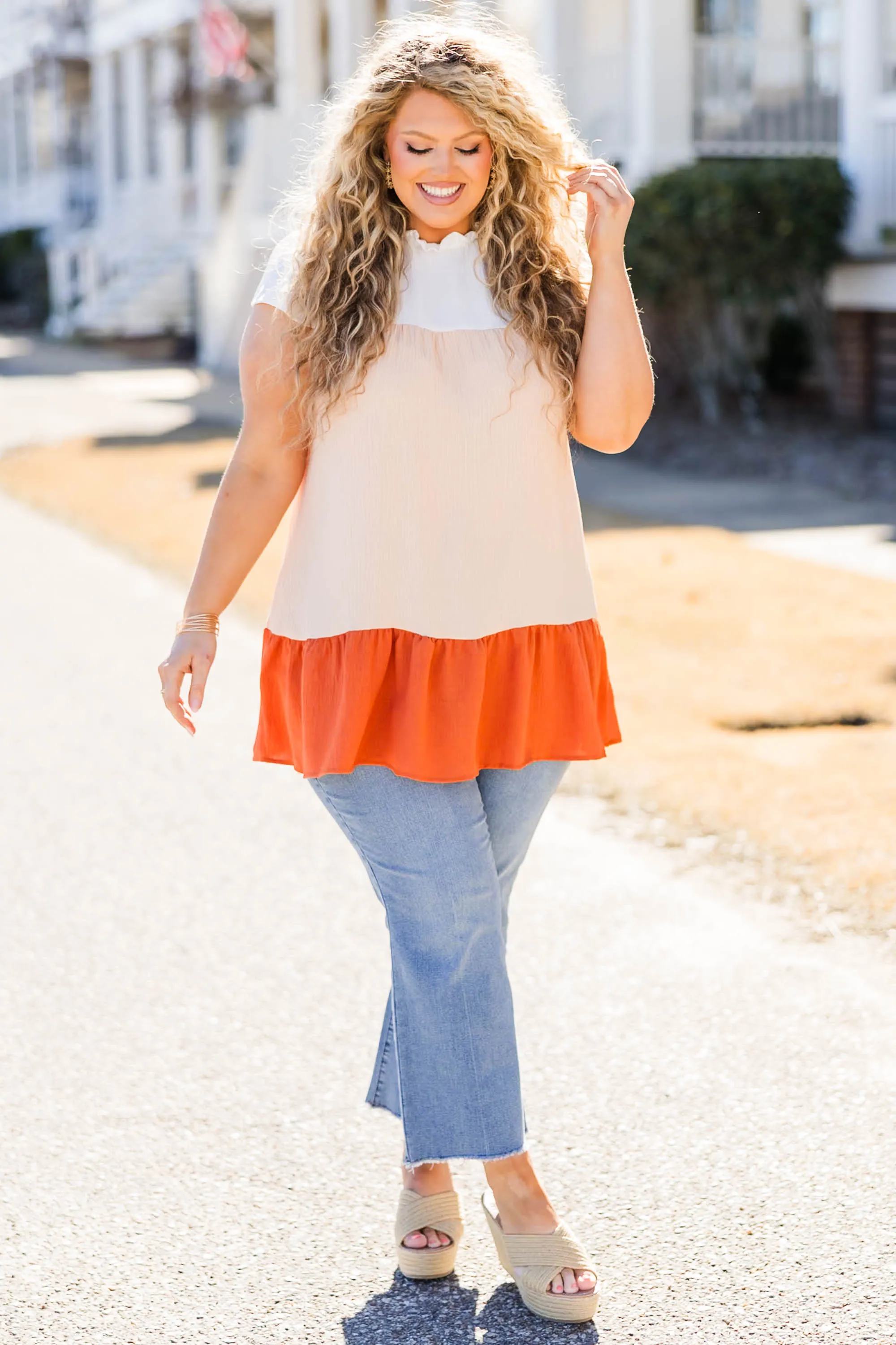 Neapolitan Peach Top, Multi