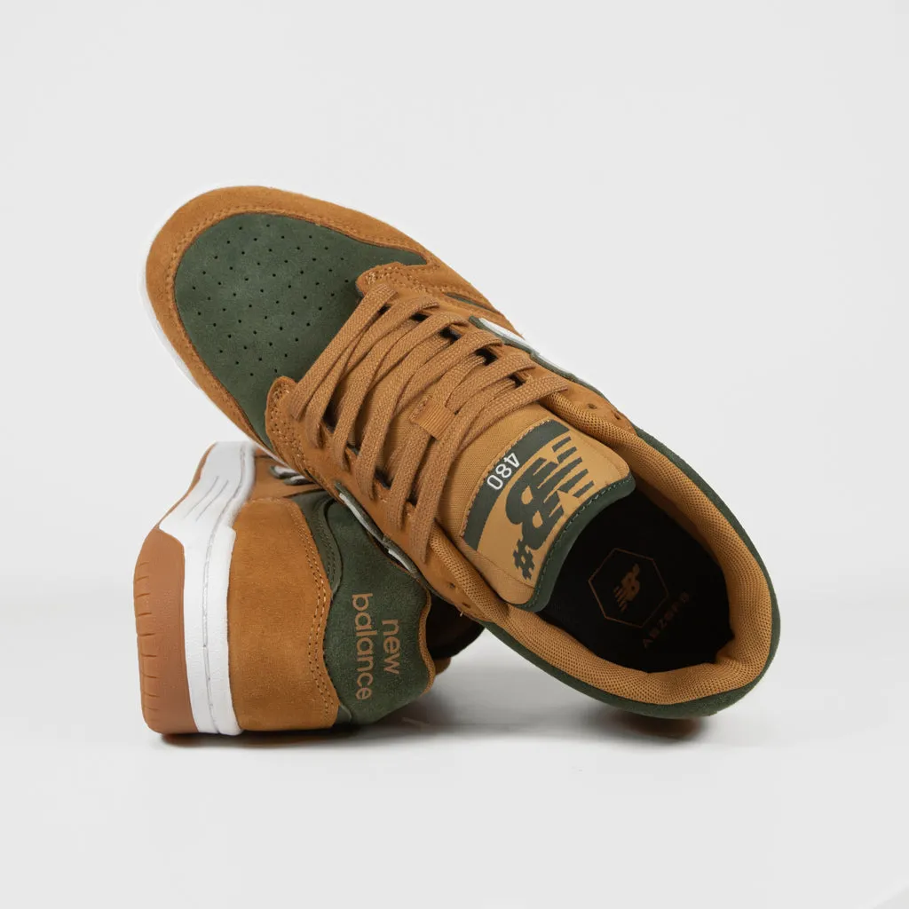 New Balance Numeric - 480 Shoes - Tan / Green