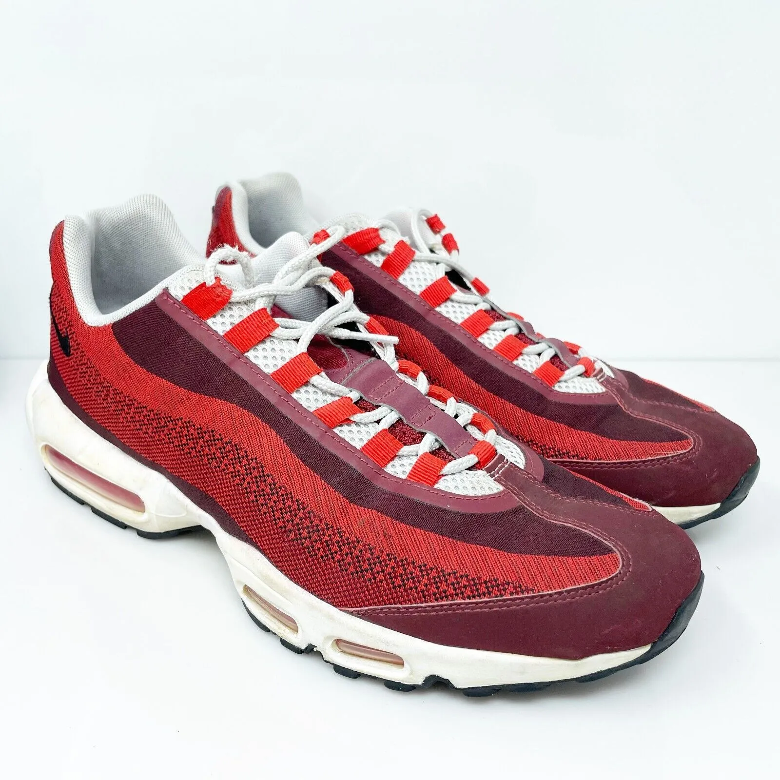 Nike Mens Air Max 95 JCRD 644793-600 Red Casual Shoes Sneakers Size 12