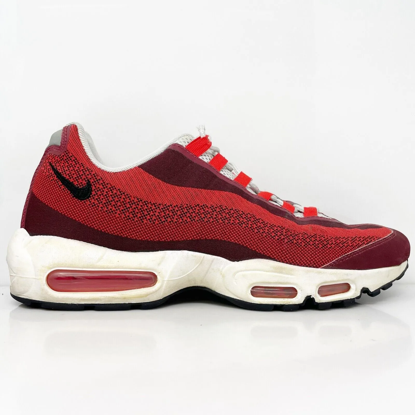 Nike Mens Air Max 95 JCRD 644793-600 Red Casual Shoes Sneakers Size 12