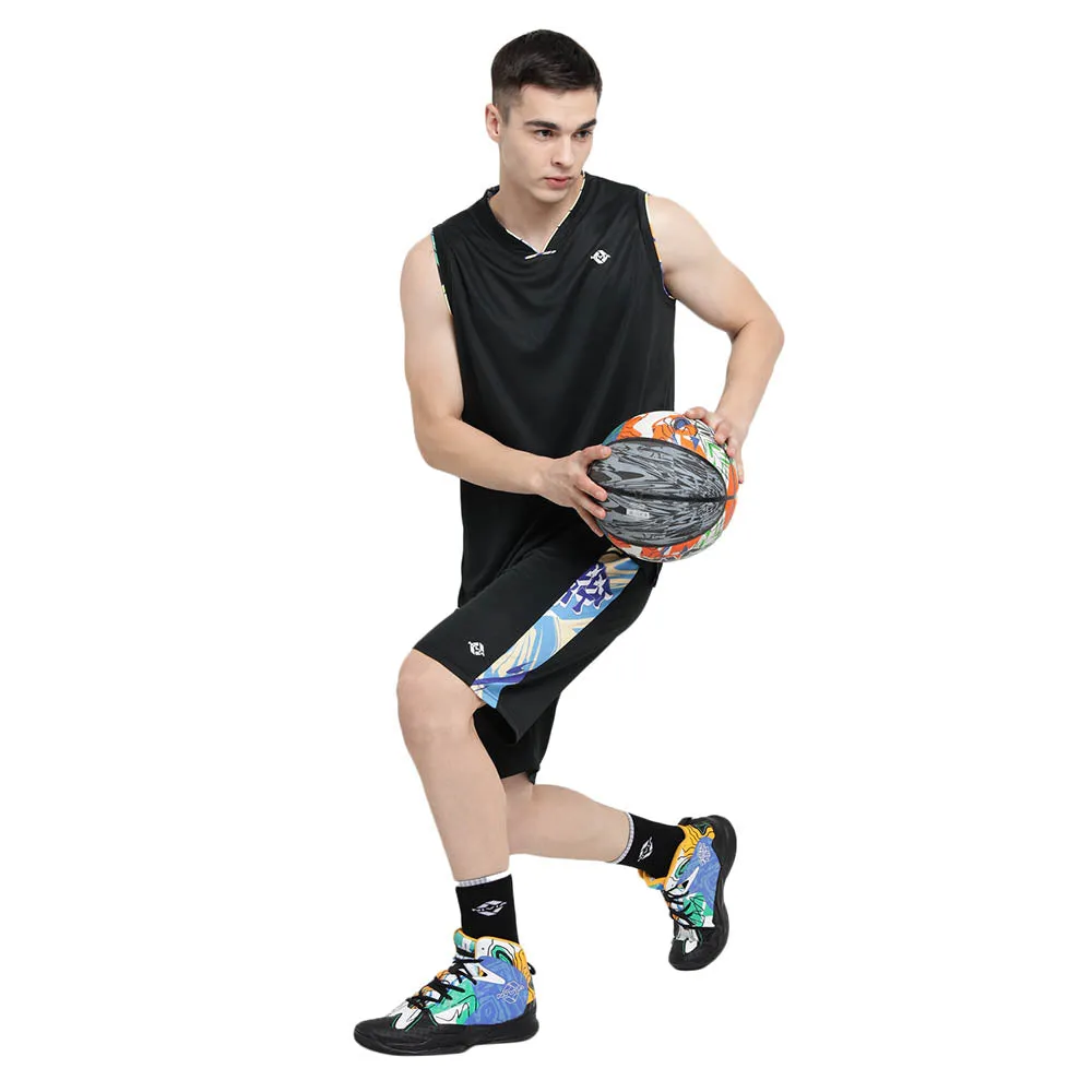 Nivia Street Art Basketball Combo (Shoes, Jersey & Ball)