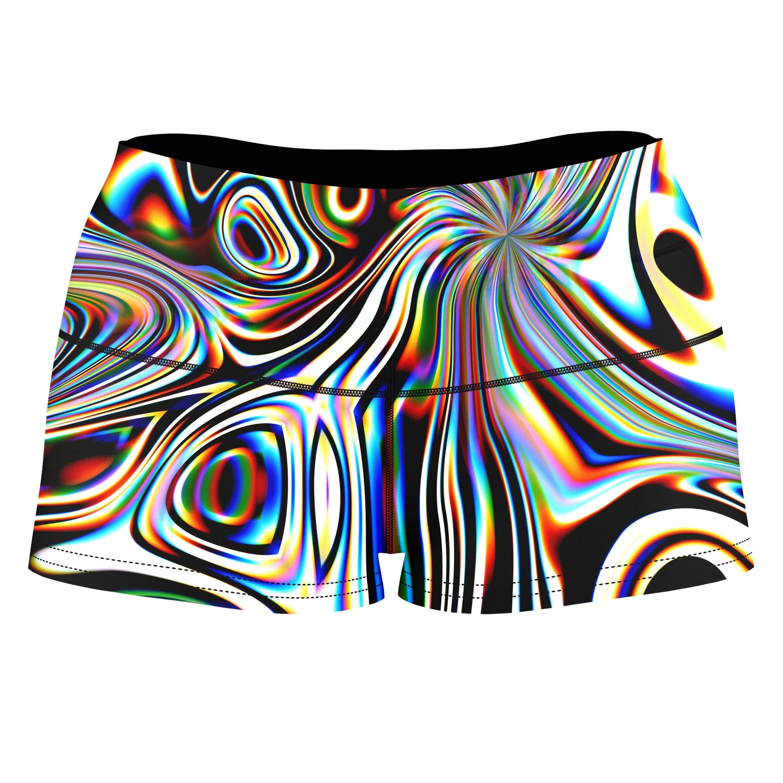 Oil Aura High-Waisted Women's Shorts