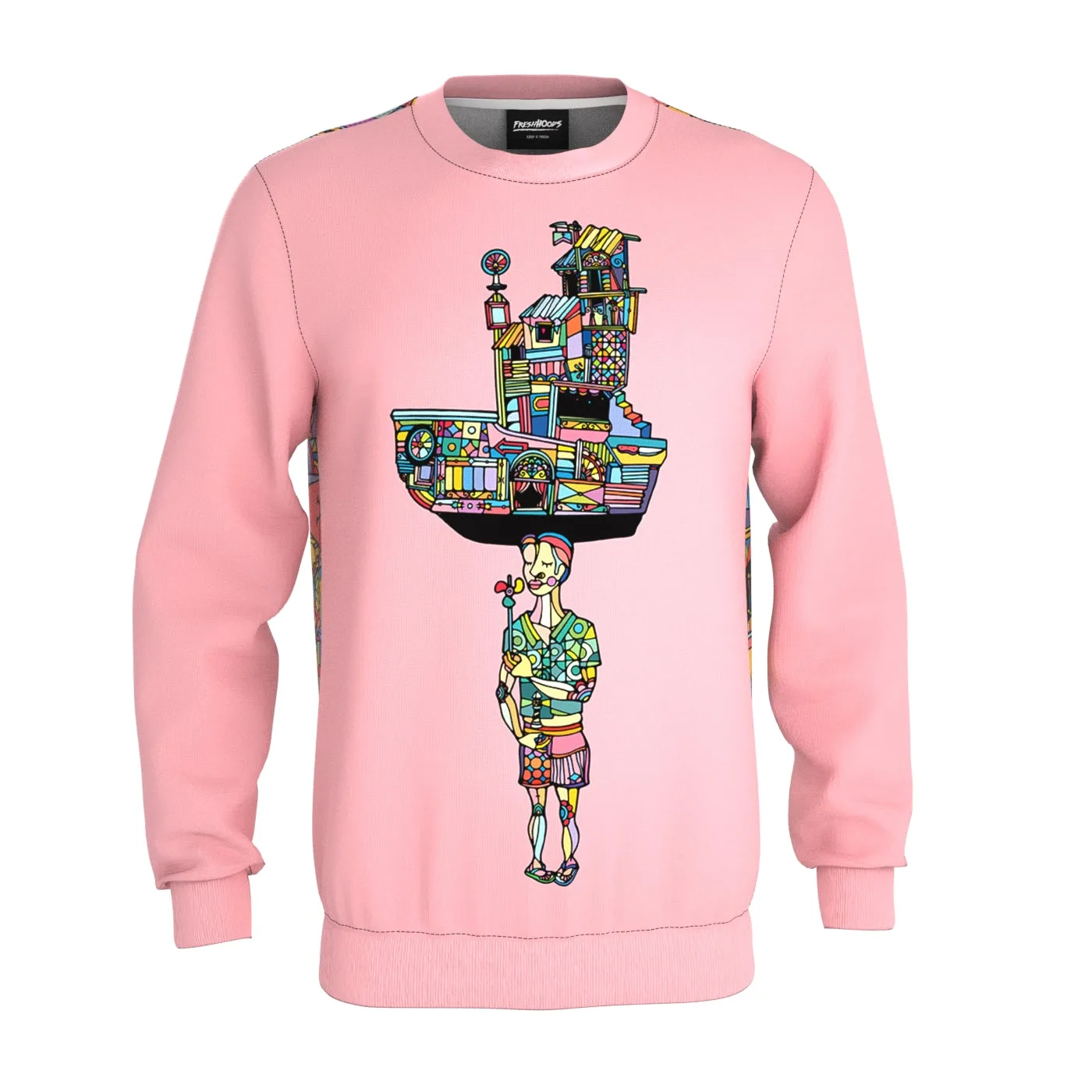 Olindo Pink Sweatshirt