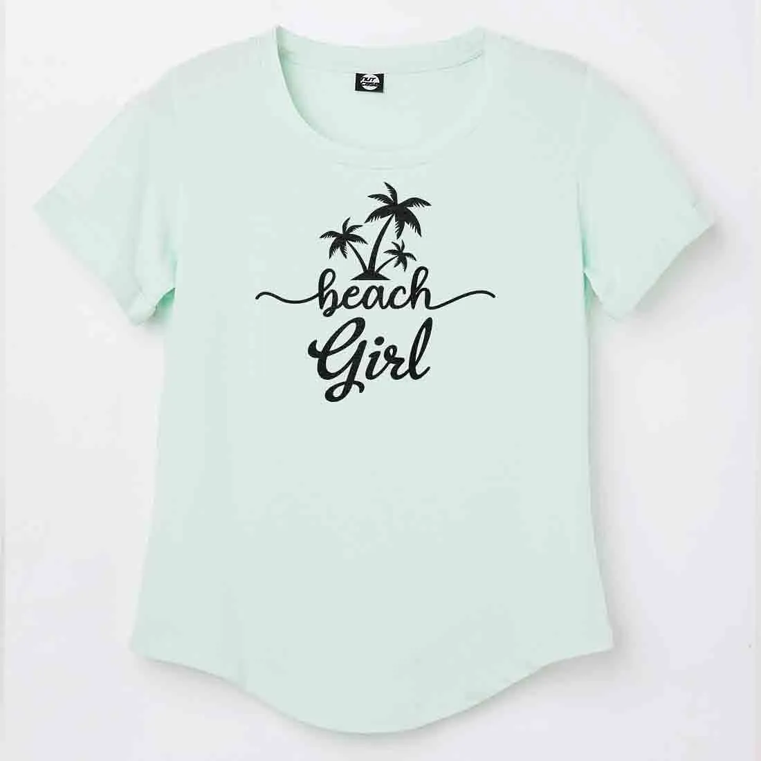 Outing T Shirts For Women Hometown City Tees - Beach Girl