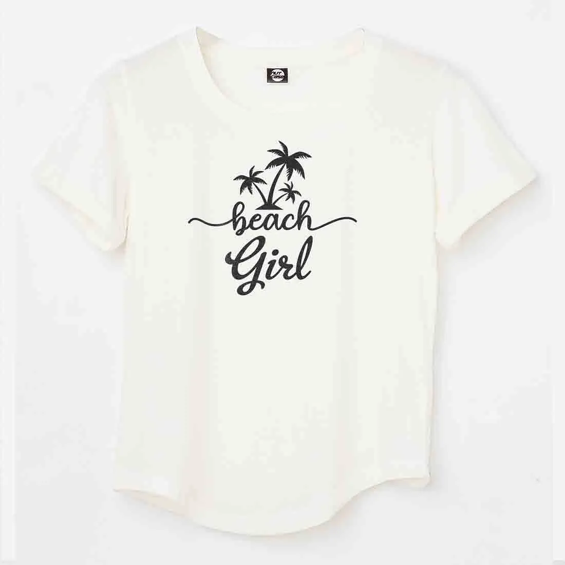 Outing T Shirts For Women Hometown City Tees - Beach Girl