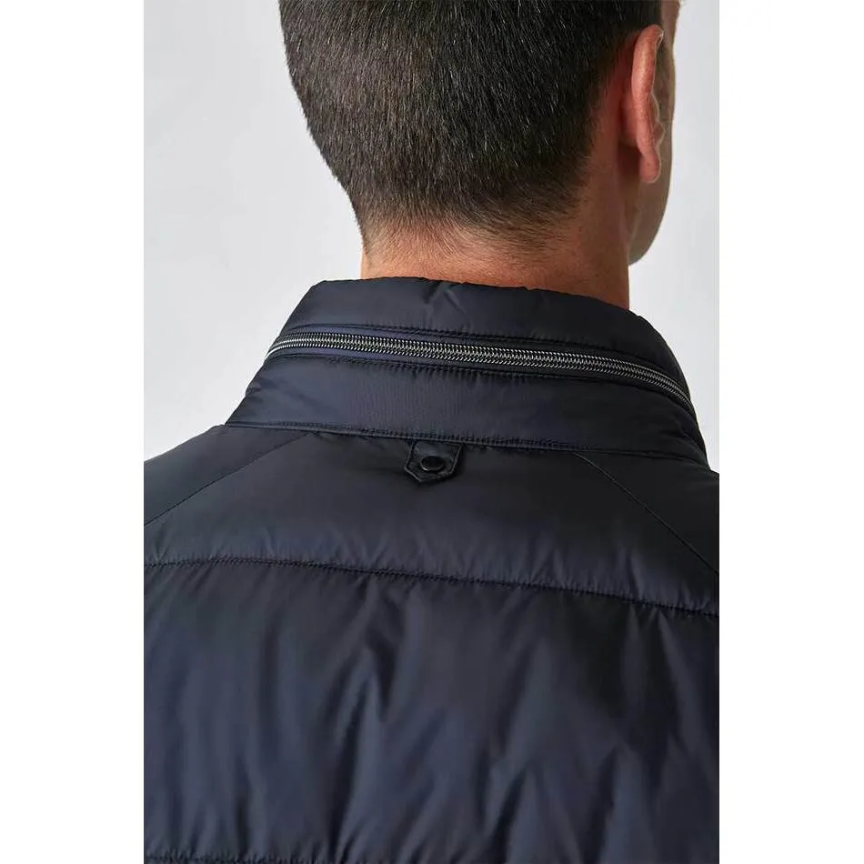 Padded Technical Jacket Navy