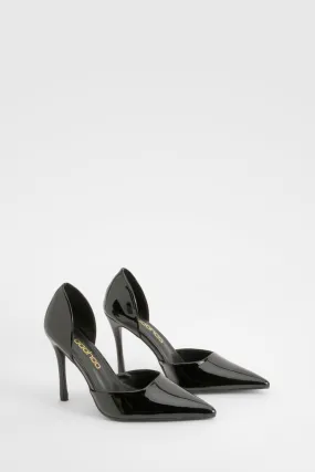 Patent Cut Out Pumps