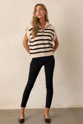 Perfectly Clear Black Skinny Jeans