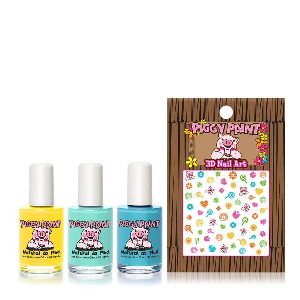 Piggy Paint, Gift Set Beach Besties