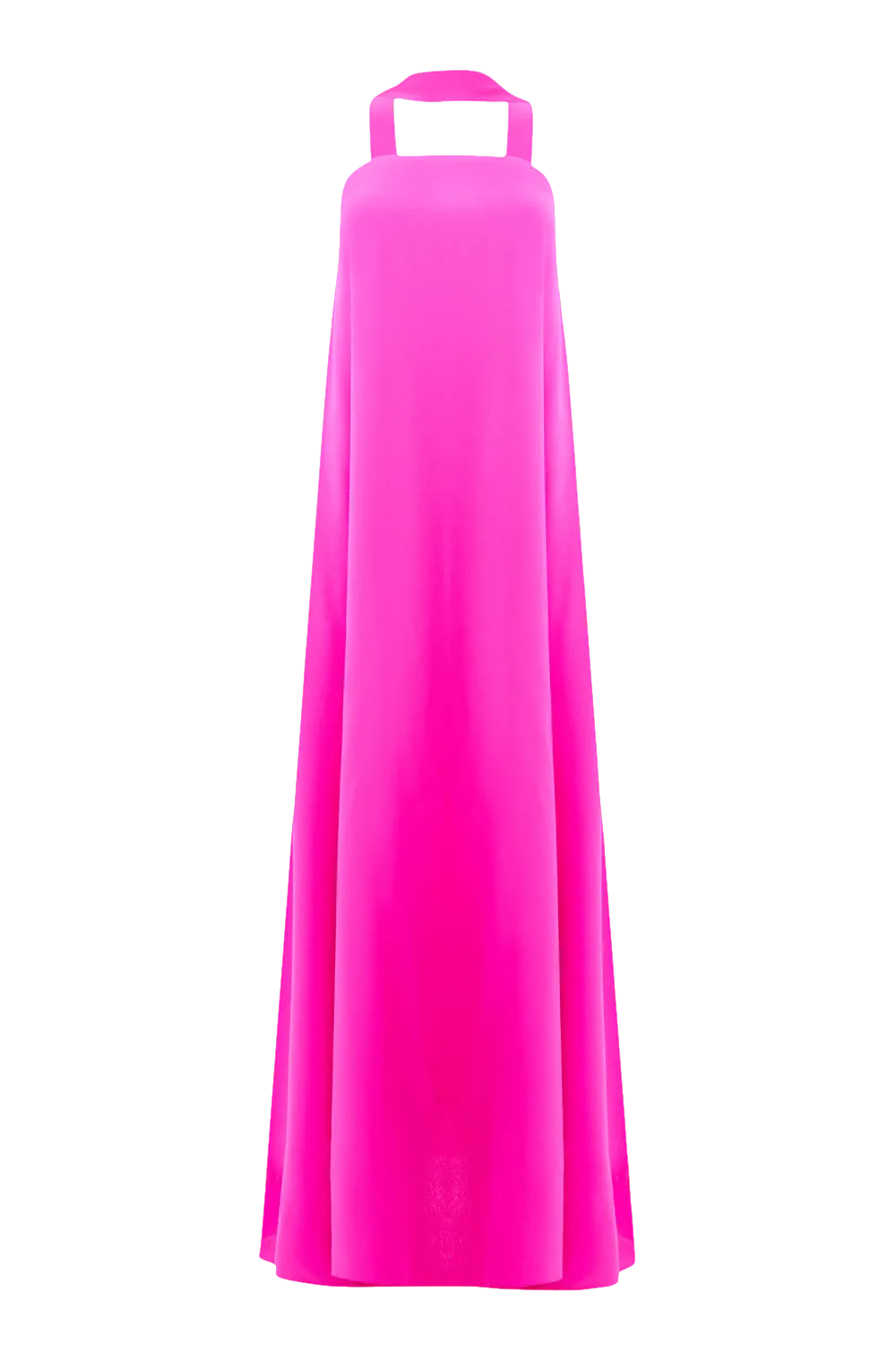 Pink Strapless Maxi Dress by Amy Crepe